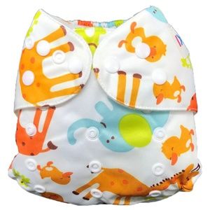 IXYVIA 1Cloth Pocket Diapers Adjustable Snaps #4
